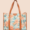Floral Printed Shopper Tote Bag